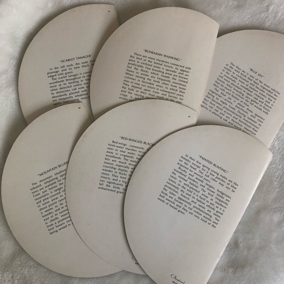 Vintage Olympicard Bird-Themed Scalloped Greeting Cards Set of 6 with Envelopes - Picture 7 of 9